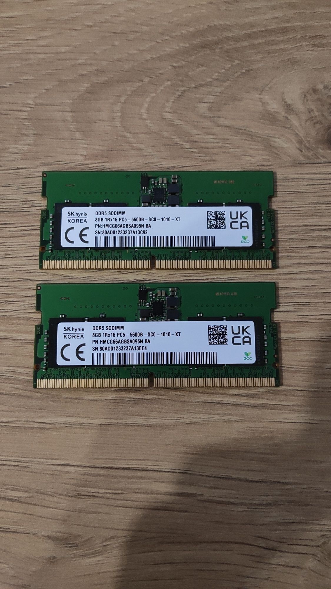 Оперативная память SK hynix ddr5 5600 2x8gb