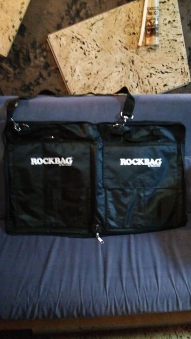 Saco para baquetas e assessórios de percussão Rockbag da Warwick