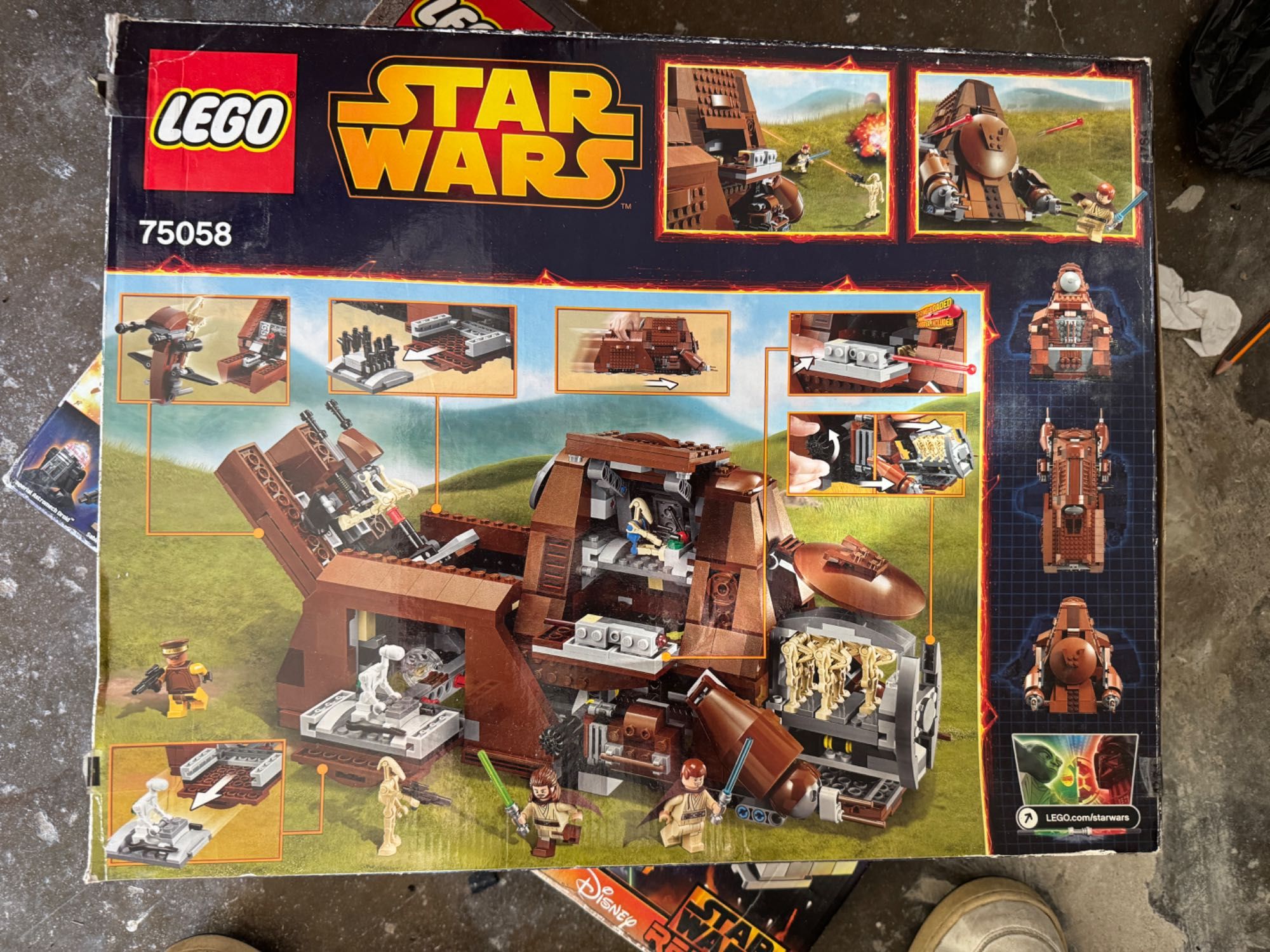 SET de 4 itens STAR WARS descontinuado