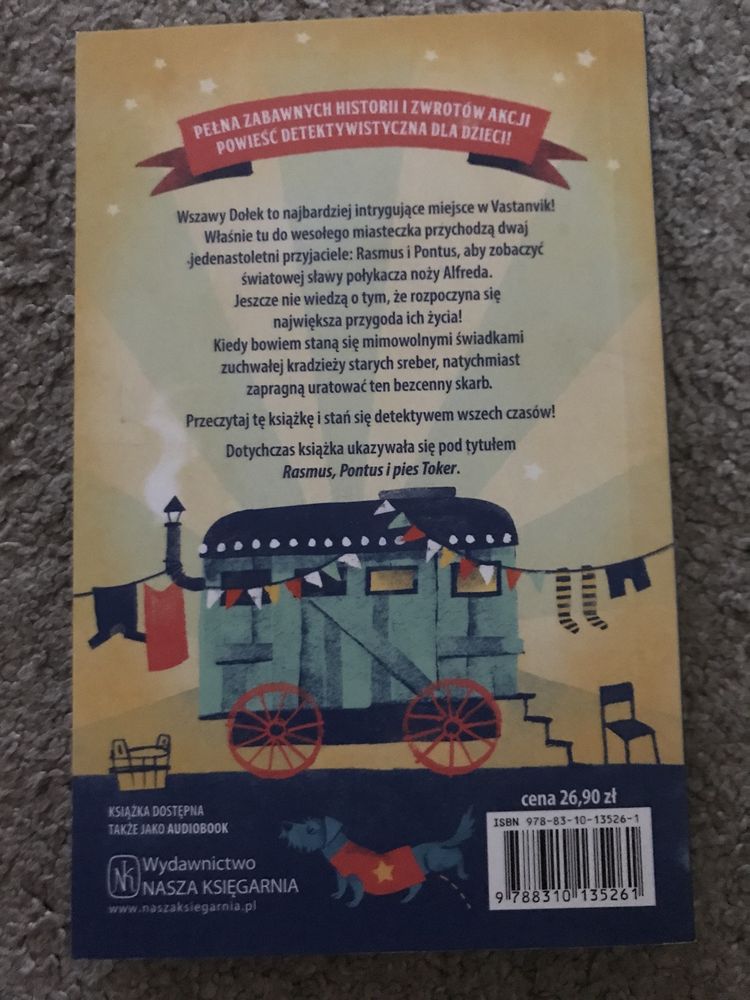 Rasmus, Pontus i pies Szajbus Astrid Lindgren