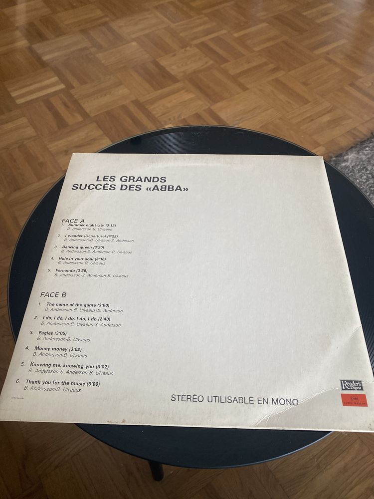 Vinil Franck Pourcel - Abba