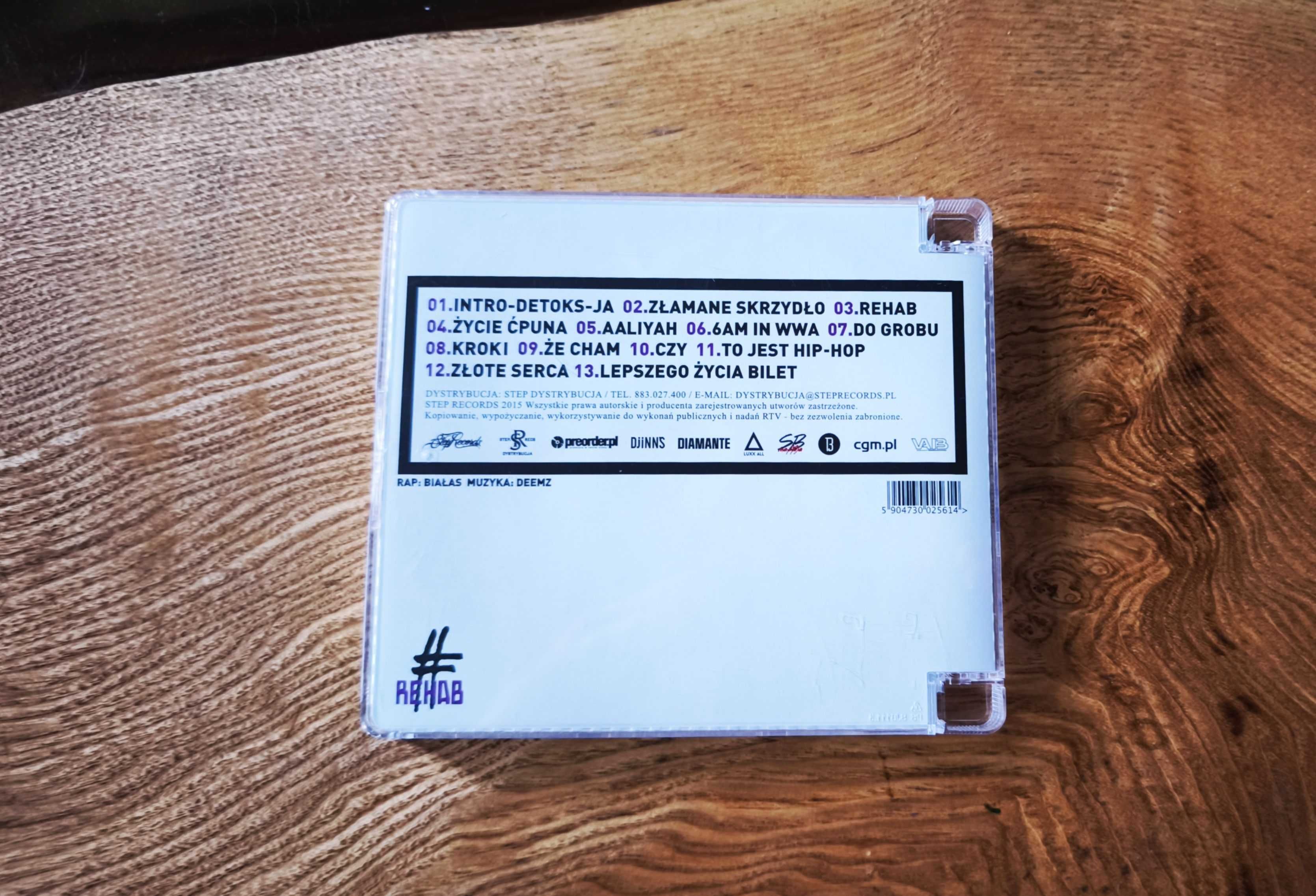 (PRERODER 2CD) Białas - Rehab # NOWA AUTOGRAF sbm 2015
