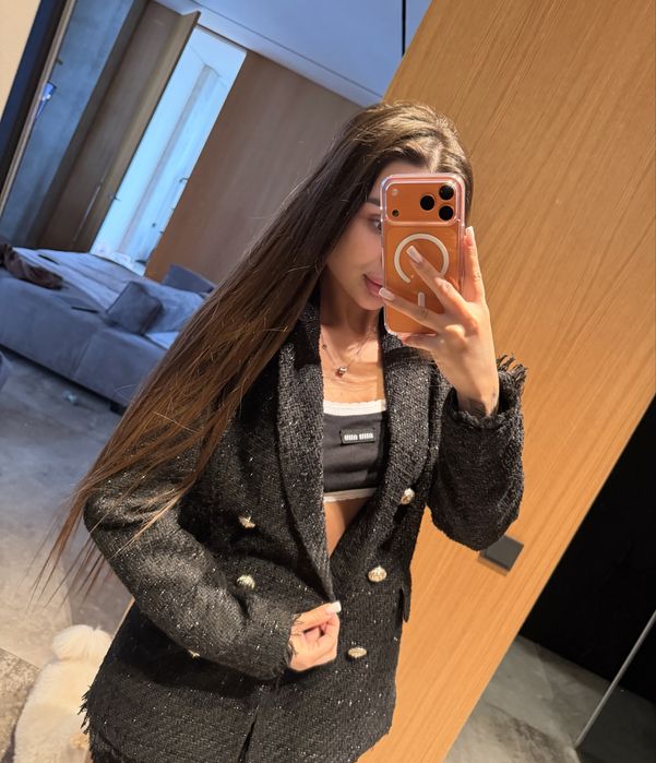 Твидовый костюм Mohito