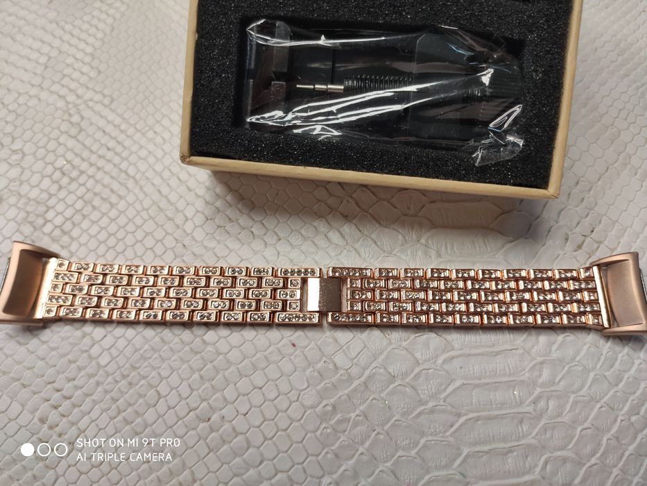 Bransoleta do SAMSUNG GEAR FIT 2 PRO Rose Gold pasek do zegarka