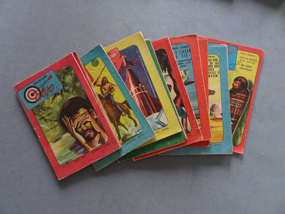 Livros banda desenhada coleção Alvo