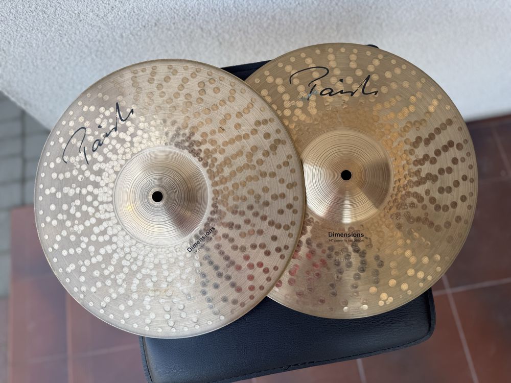 Talerze PAISTE Dimensions Power Hi-Hat 14” - PERKUSJA 2002 rude