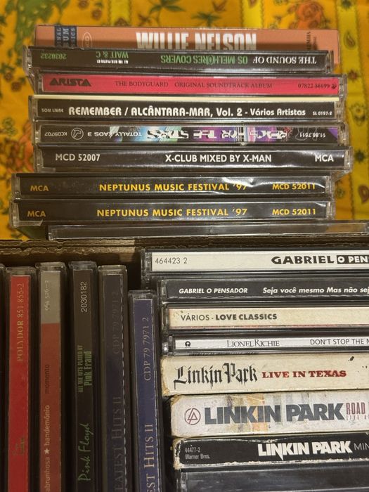 Cds de musica, Metalica, Nirvana, Guns n’ Roses