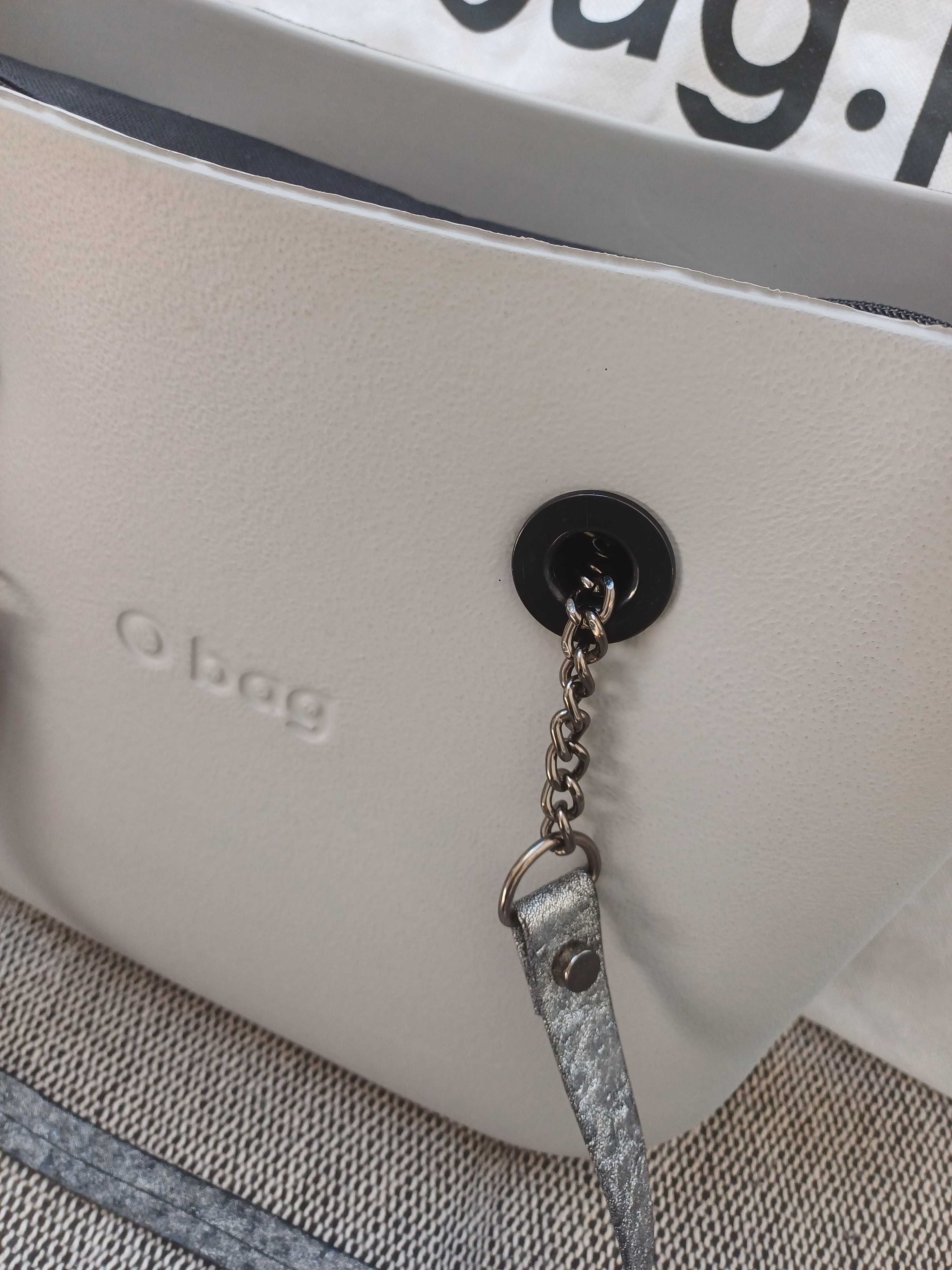 Obag O bag Mini Body Grigio Chiaro Duży Zestaw