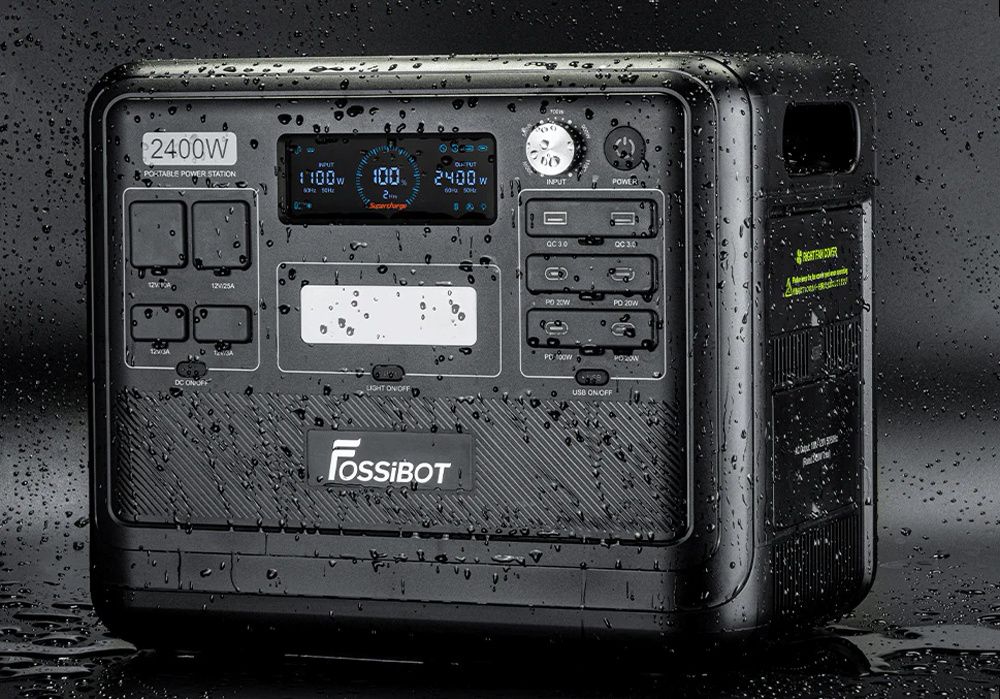 зарядна станція FOSSiBOT F2400 LiFePO4 2400Вт WiFi