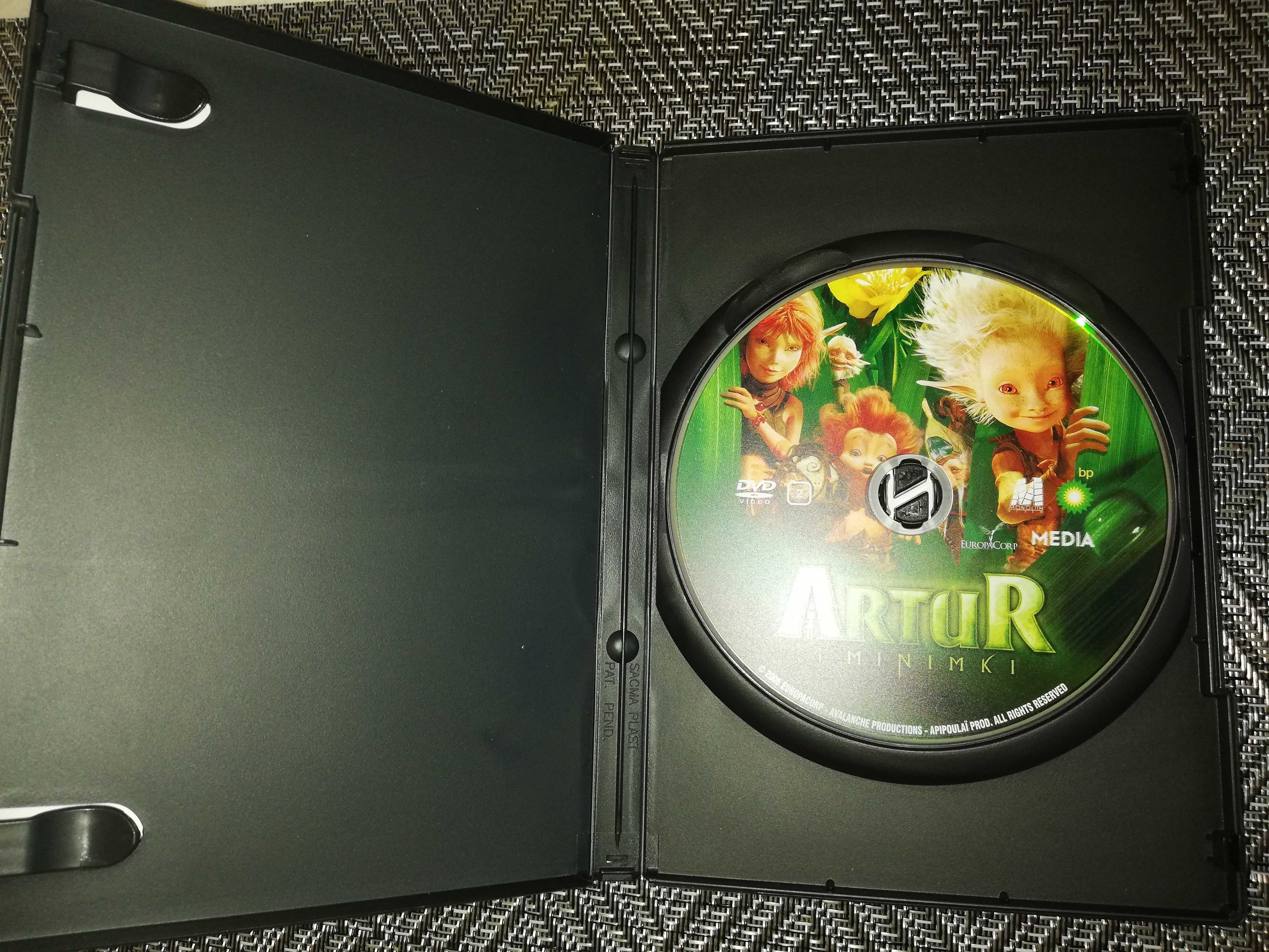 Film DVD - Artur i Minimki - film Luca Bessona - polski dubbing