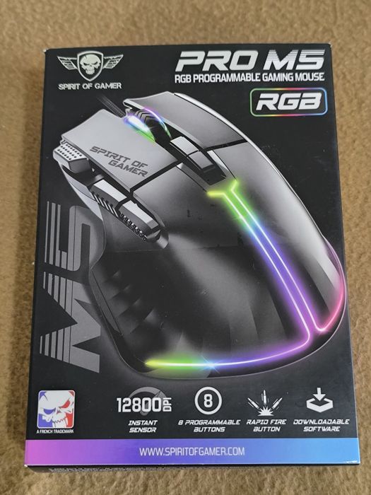 Rato gaming Spirit of Gamer Pro M5 RGB