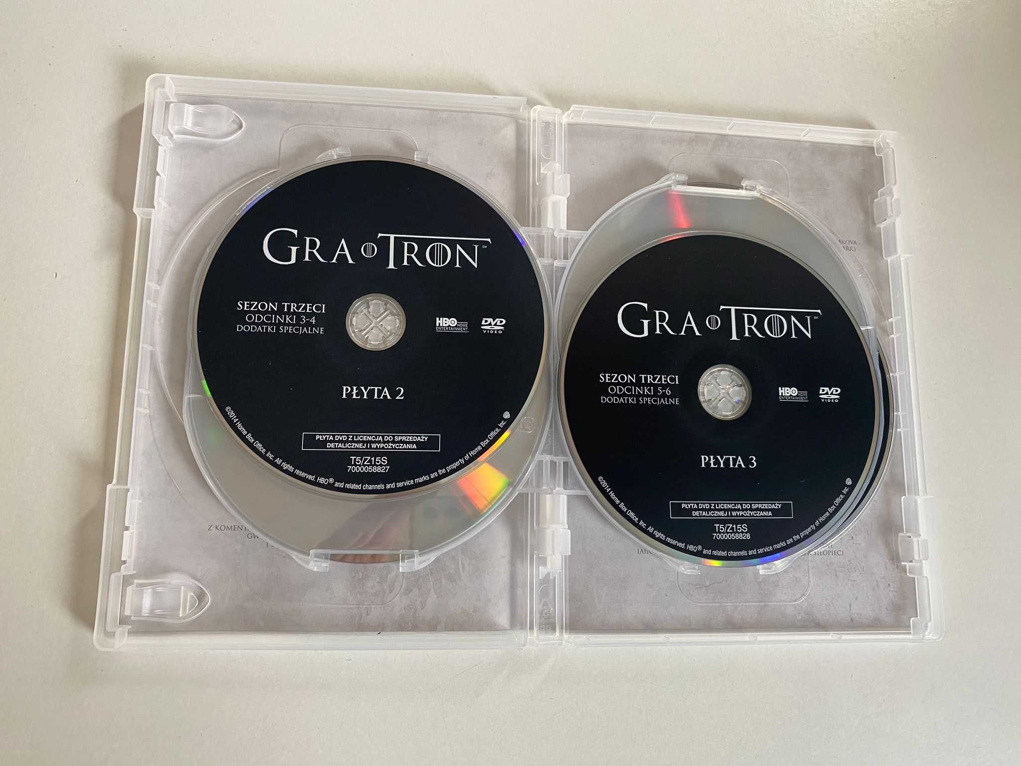 Filmy DVD Serial Gra O Tron Sezon 3