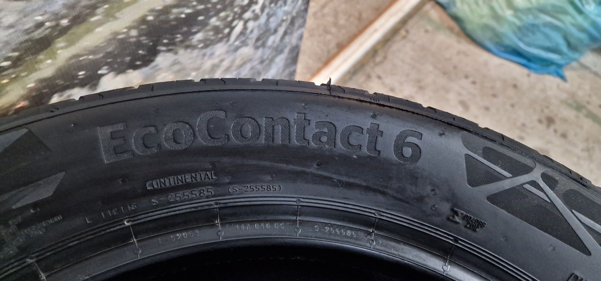 P22 4 x 195/55r16 Continental EcoContact 6 91V XL opony letnie demo