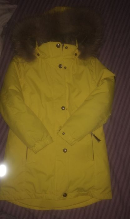 Зимова утеплена куртка парка Lenne Adventures на дівчинку 140 см зрост