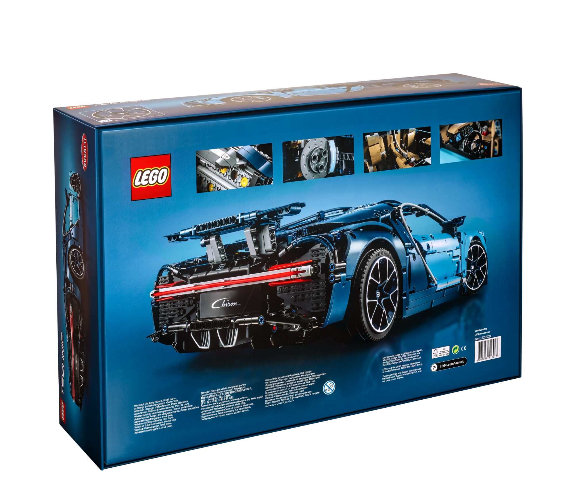 Lego Technic Bugatti Chiron novo em caixa selada - 42083