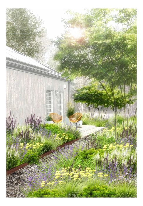 Projektowanie ogrodów, ogrody naturalistyczne, Warszawa/Lublin