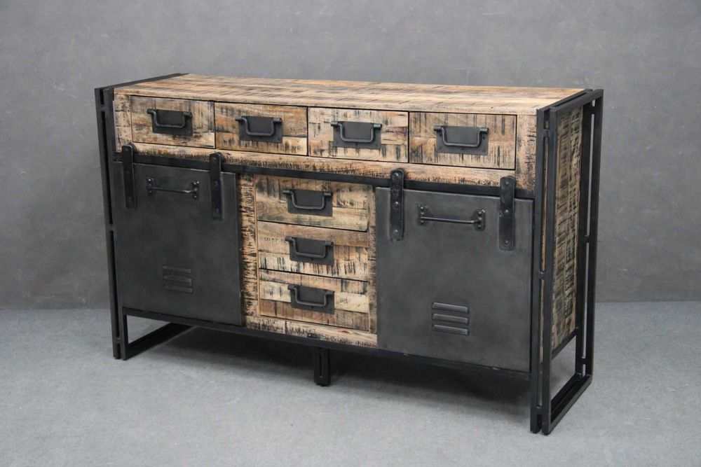 BLACKBURN KOMODA z Szufladami Drewniana Mango lakierowane BGM24.pl