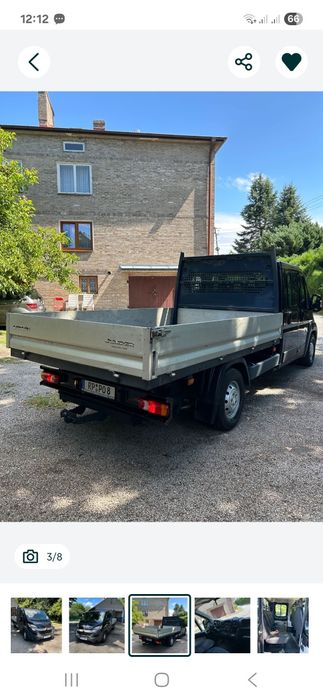 Skrzynia ładunkowa  kiper ducato boxer jumper