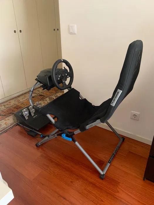 Volante Logitech G920 com pedais + Playseat Challenge X