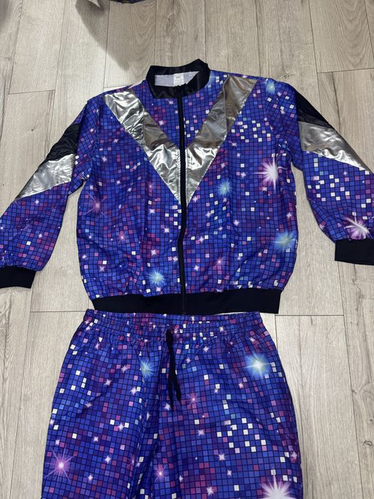 Чоловічий, жіночий костюм Хіппі, дискотека 80-х, 90-х, диско, ретро