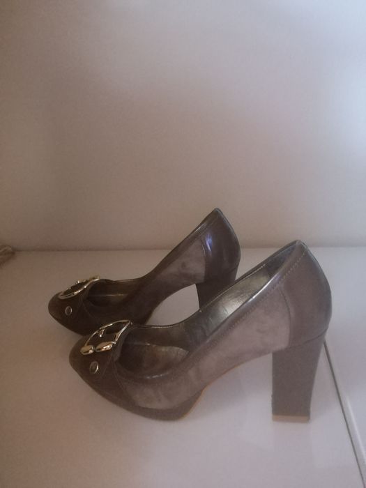 Sapatos compensados caqui Lanidor 36