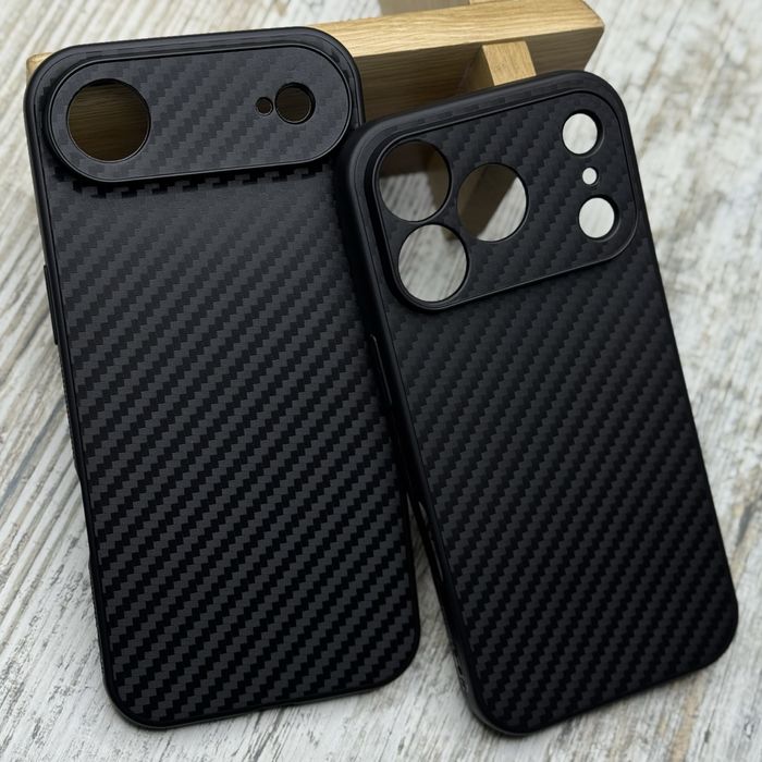 Чохол тонкий Carbon TPU на iPhone 17 Pro/ 17 Pro Max 17 Air Чехол