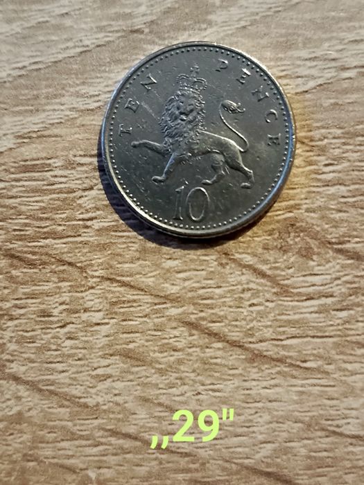 Moneta, Królowa Elżbieta 1992