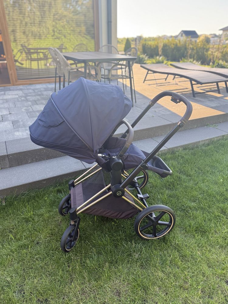 Wózek 3w1 Cybex Priam 2.0 Indigo Blue-Rezerwacja do 10.08