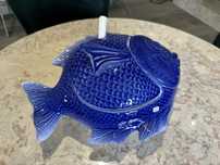 Terrinas peixe em ceramica (novas)