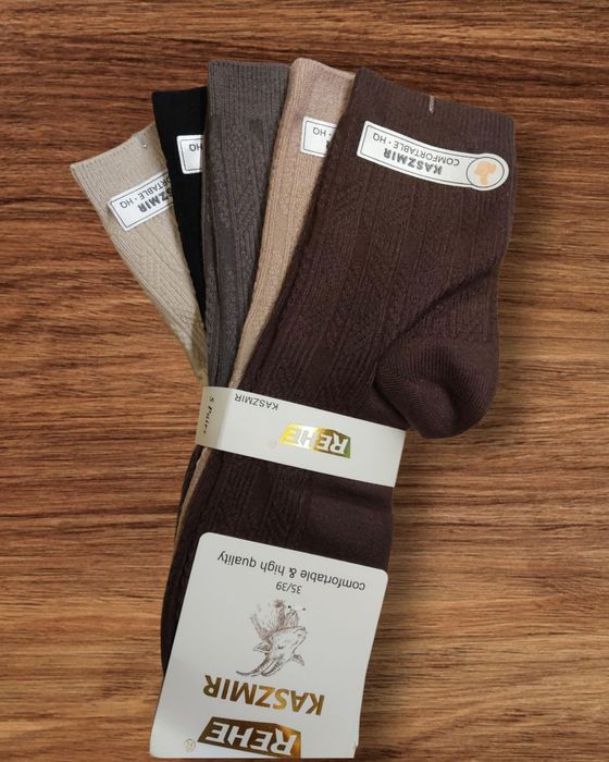 Kaszmirowe skarpety dla Pani