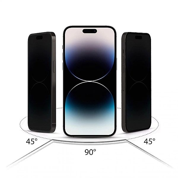 Szkło Prywatyzujące Hofi Anti Spy Glass Pro+ Iphone 13 / 13 Pro / 14 P