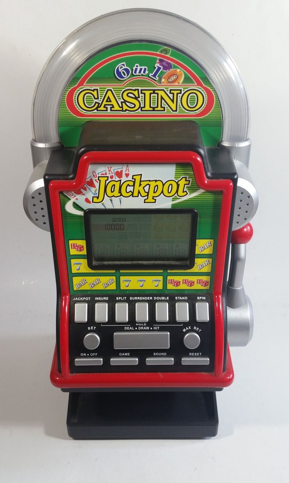 Zenon Tech Casino cyfrowy automat do gier Jackpot poker retro gra 6w1