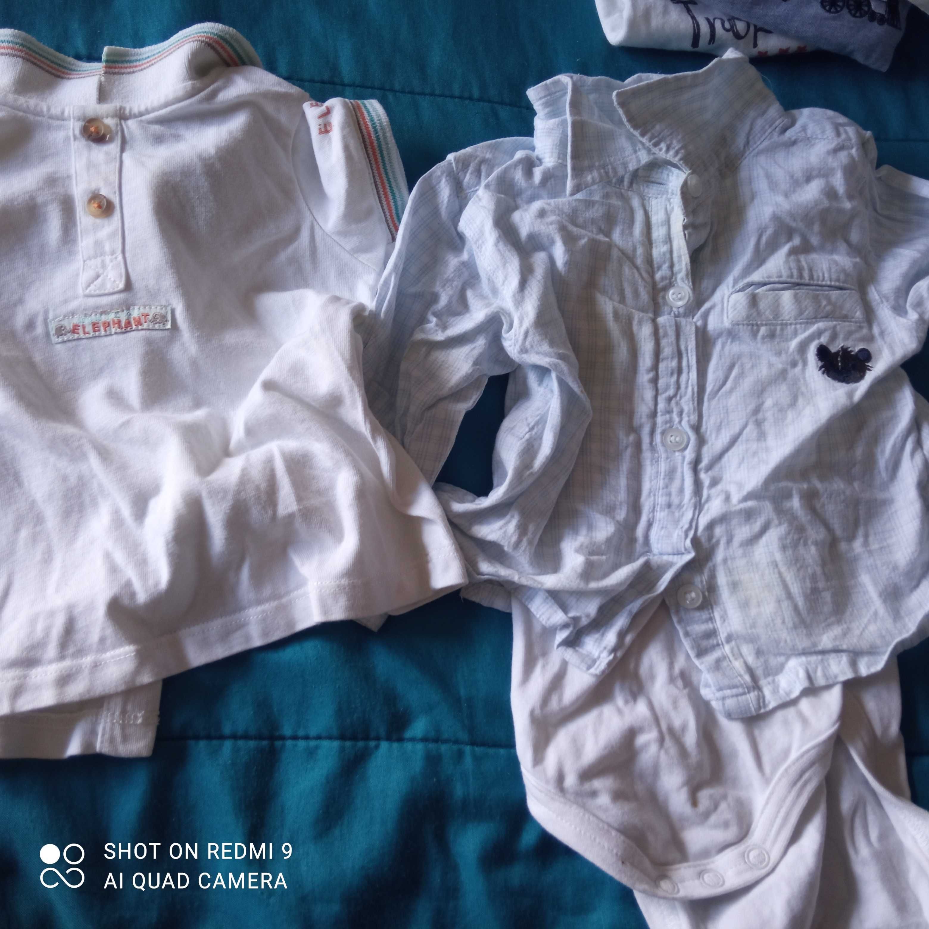 T-shirts dos 6/9 meses 0,50 cada