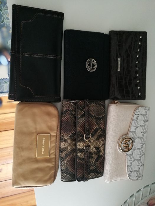 Conjunto de 6 carteiras de senhora