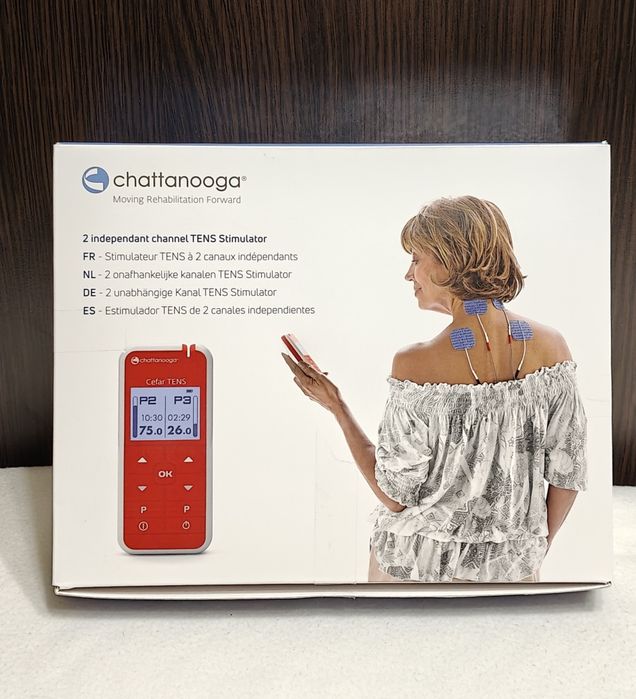 Stymulator Mięśni Wyświetlacz LCD Leczenie Bólu Cefar Tens Chattanooga