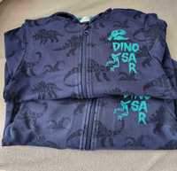Bluzy rozpinane dla bliźniaków Cocodrillo r 116 dinozaur