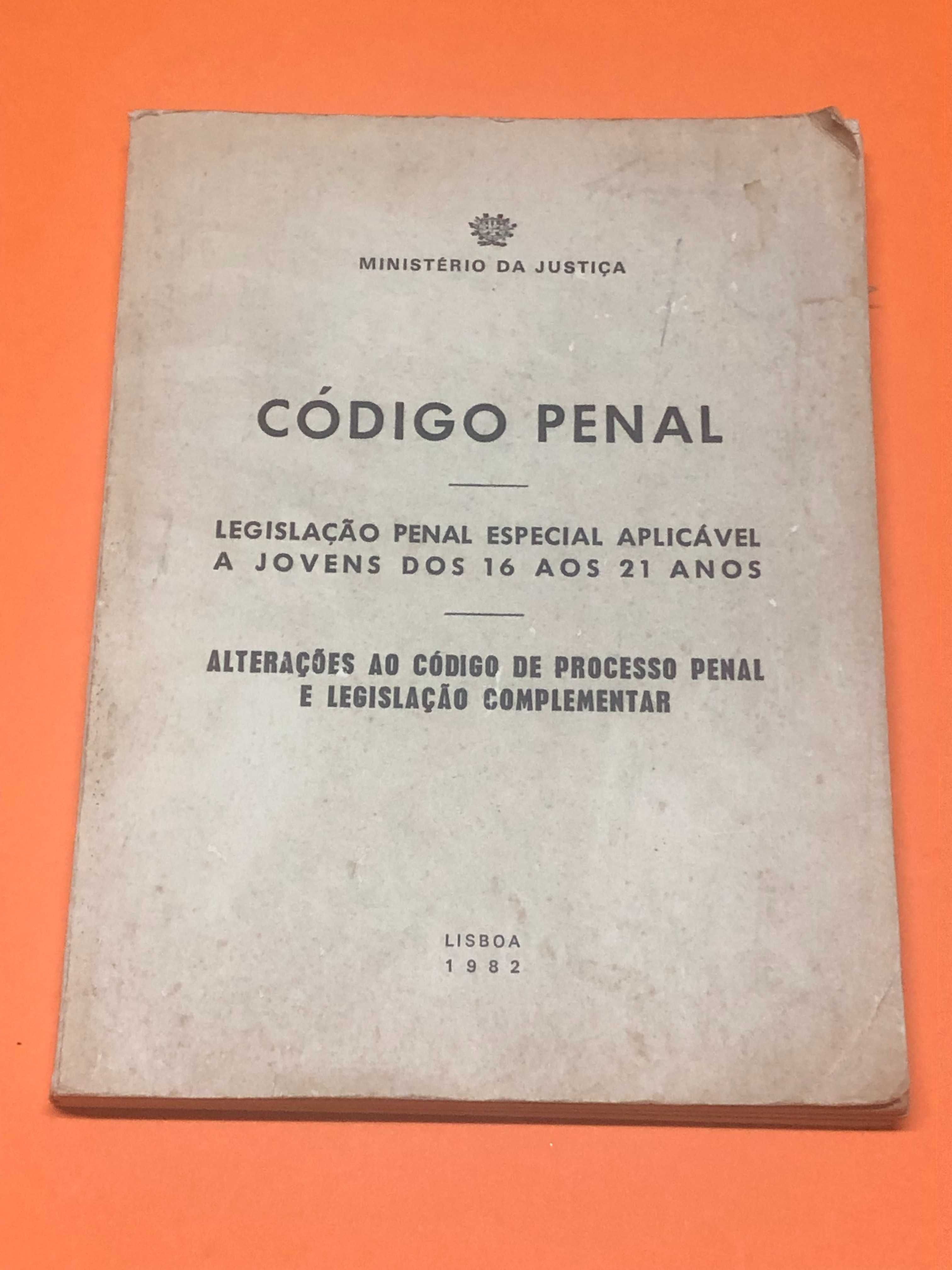 Legislação Penal Especial Aplicável a Jovens dos 16 aos 21 anos