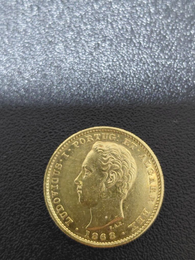 5.000 Réis D. Luís I  1868