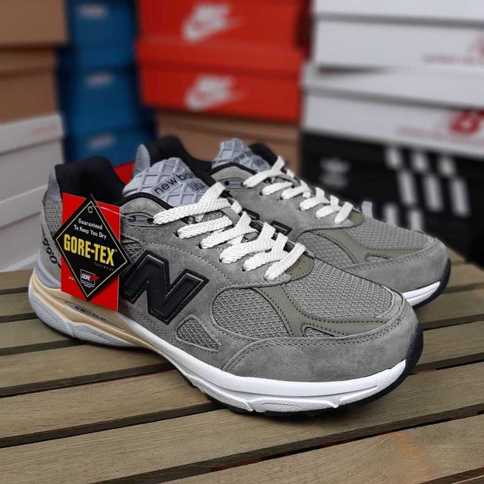 !SALE! New Balance 990 v3 USA Gore-Tex Khaki\Black 41 42 43 44 45 46