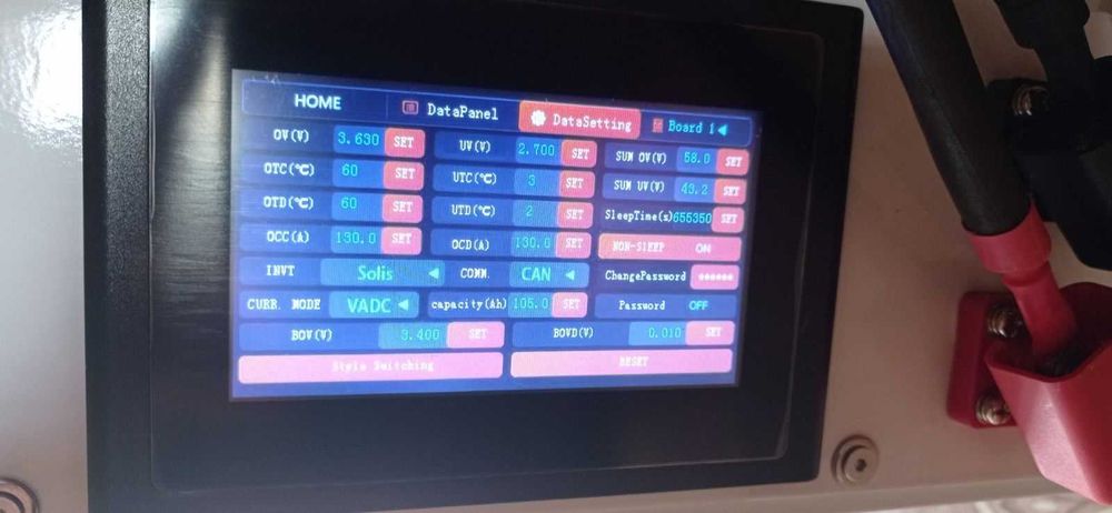 Новий інтерфейс для вашого 4.3" LCD дисплея Daly та 100 Balance BMS