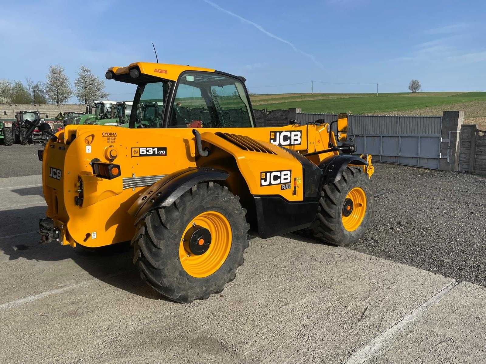 JCB 531-70 AGRI jak 536 i 541 manitou claas cat