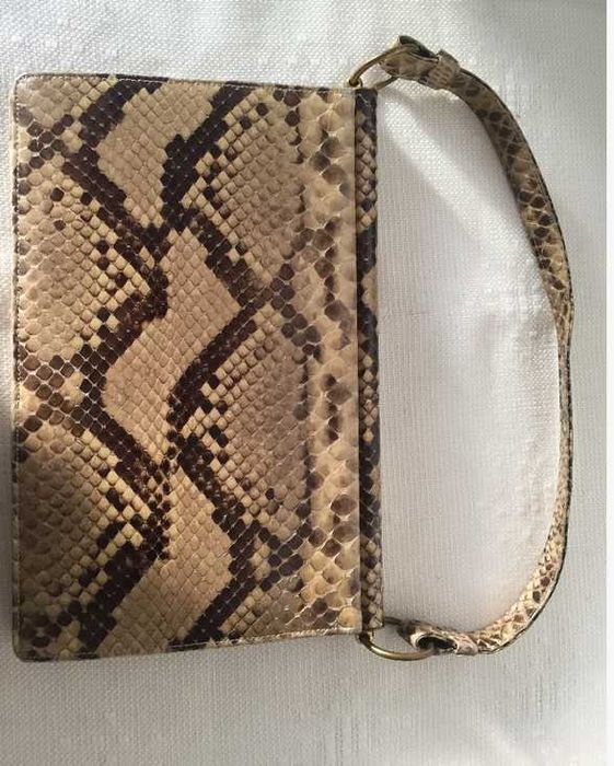 Elegancka torebka skórzana . stara /antyk