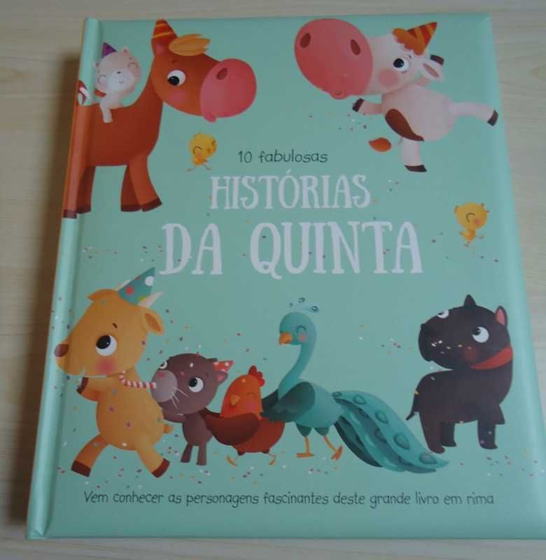 Livro Infantil " 10 Fabulosas Histórias da Quinta"