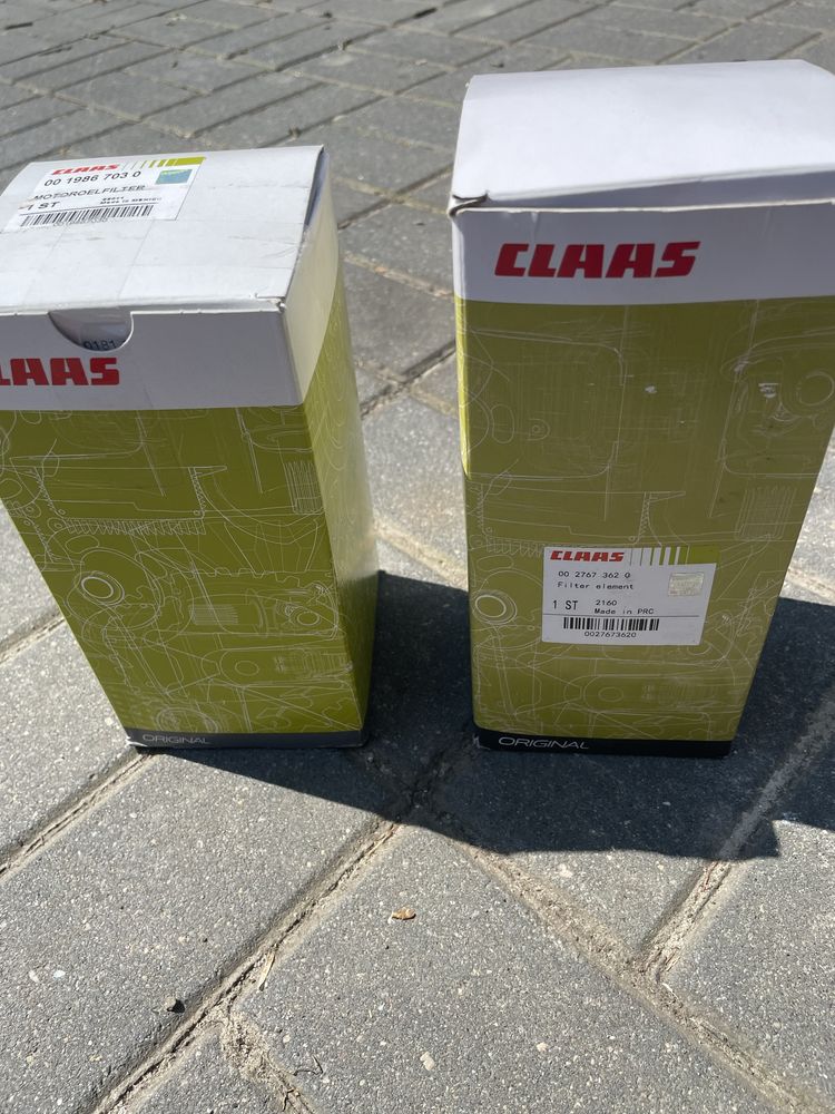 Oryginał Claas filtr oleju filtr paliwa Trion Evion Lexion