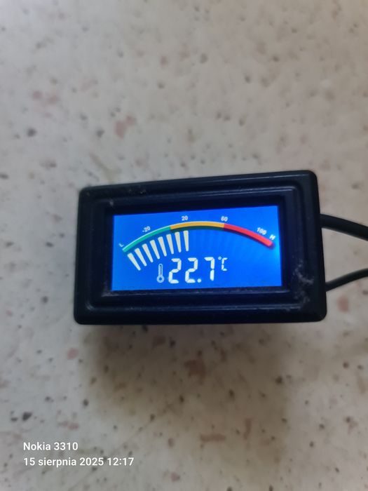 Termometr elektroniczny do akwarium