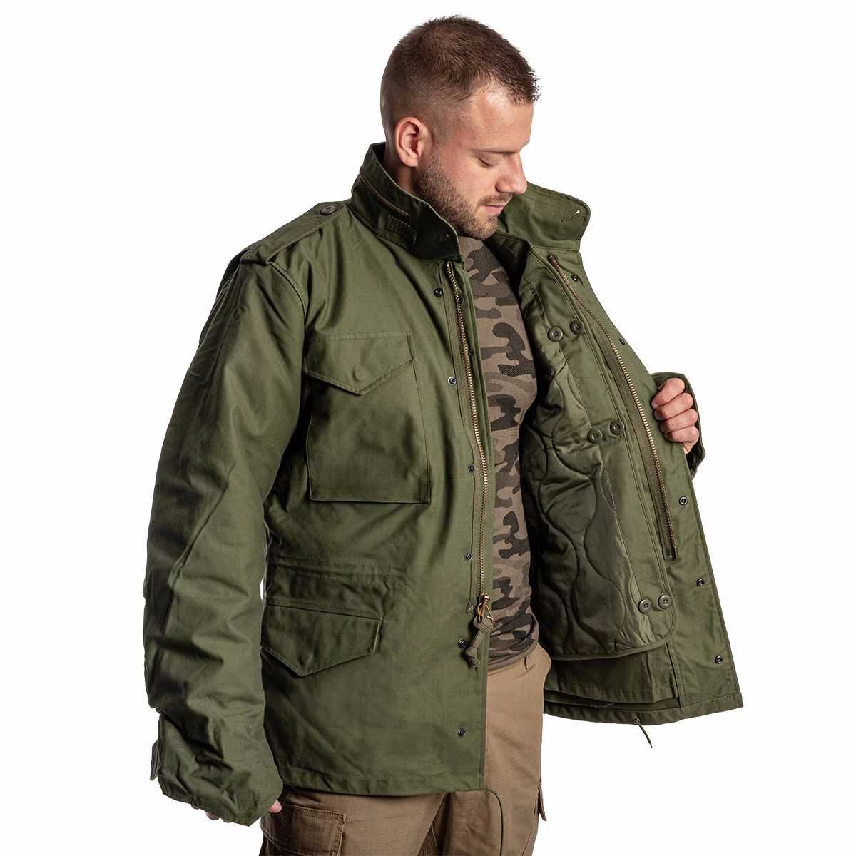 Куртка Helikon M65 Nyco Olive Green, Розмір L