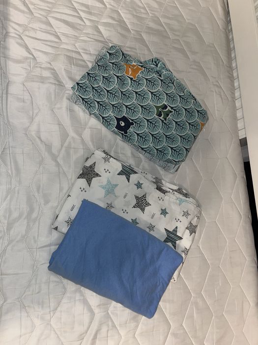 Łóżeczko domek + materac 160x80 białe