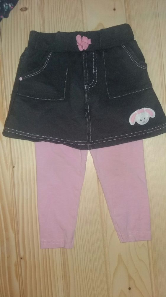 Legginsy ze spodniczka 86