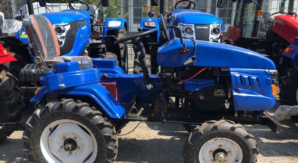 Мототрактор FORTE MT-161 +плуг+фреза. Трактор з безкоштовною доставкою