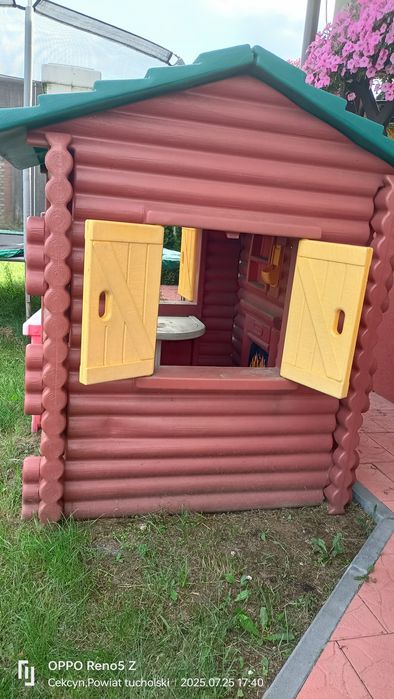 Domek ogrodowy Little Tikes, Chata z belek